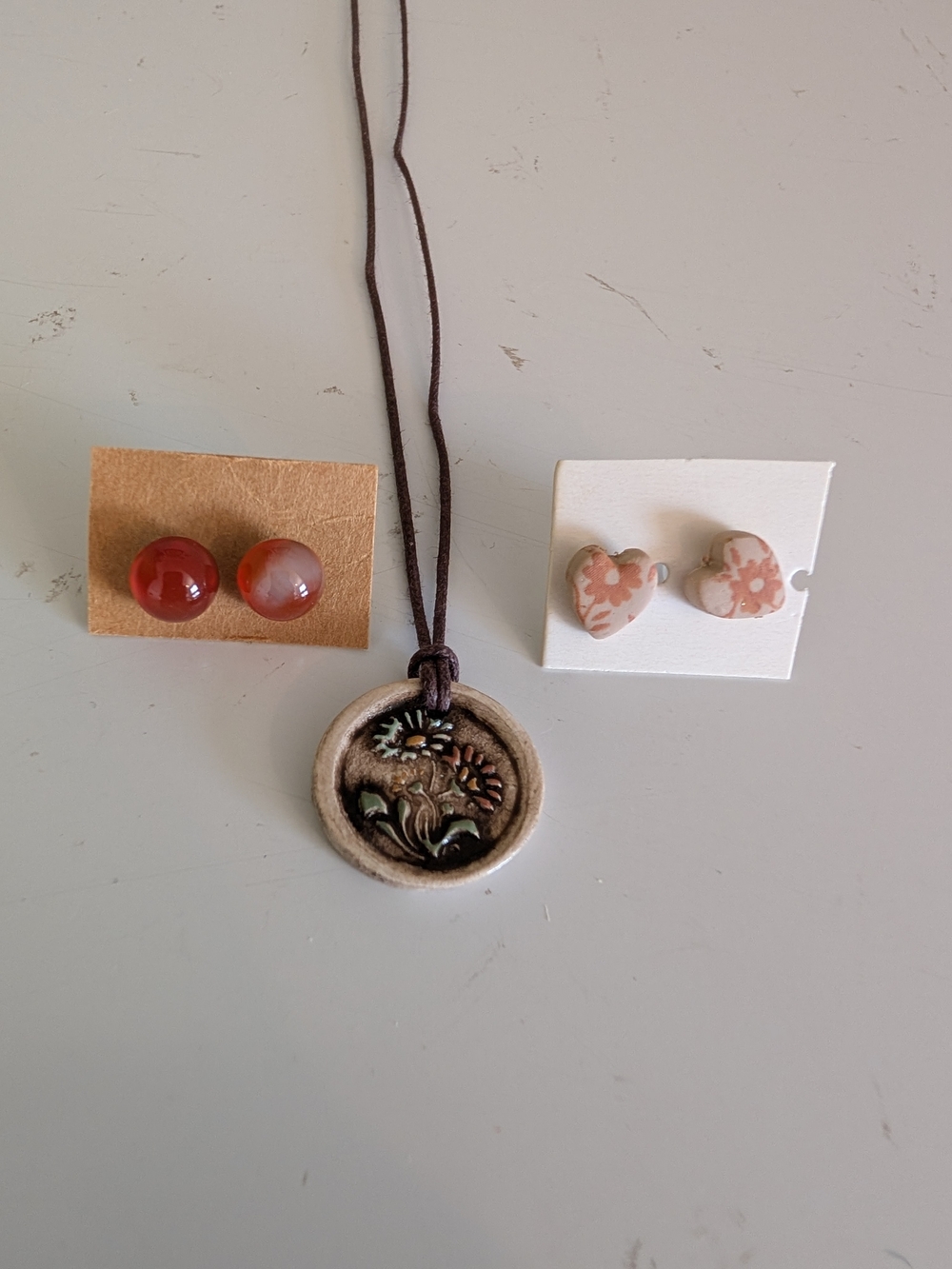 Artisan Made Necklace and Earrings